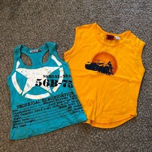 2 Y2K Vintage Tank Tops